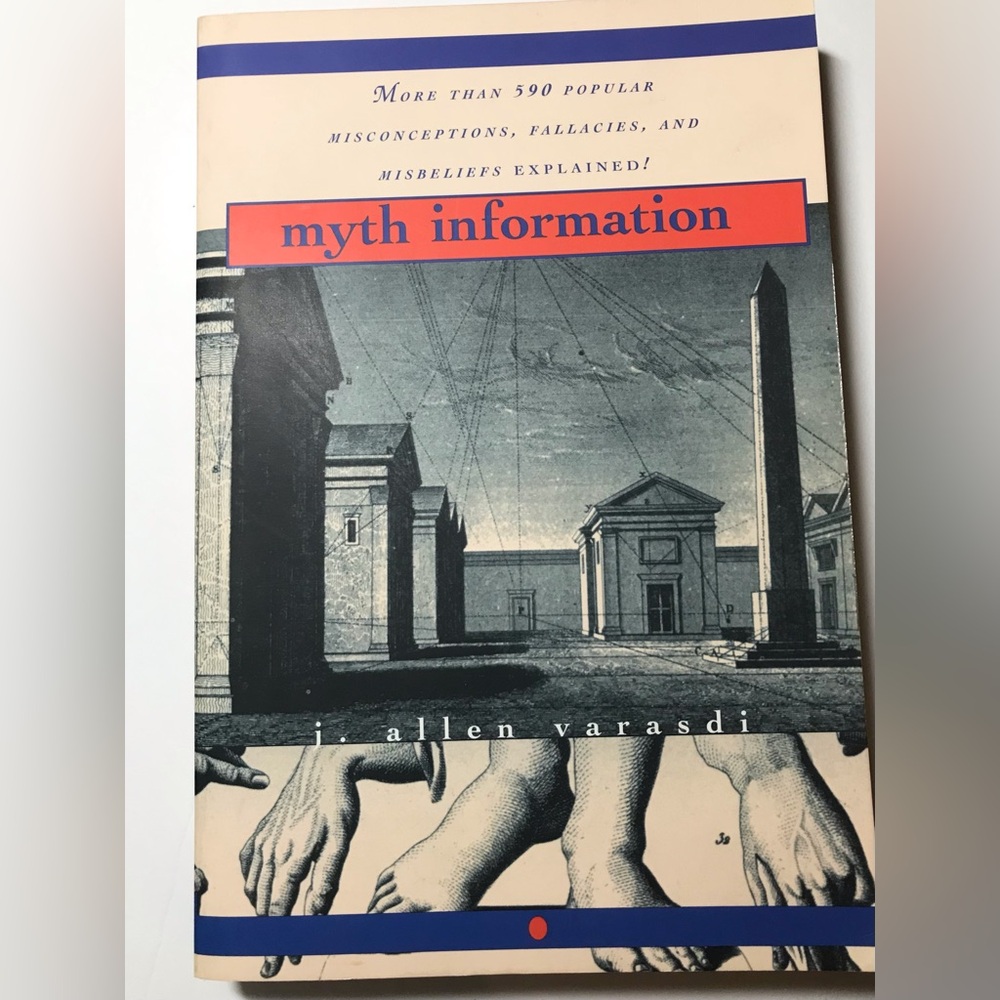 3/$15 Myth Information Book by J. Allen Varasdi